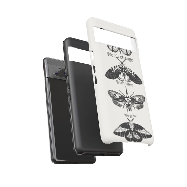 Inspirational Phone Case - We All Change With Time - Tough Cases for Nature Lovers