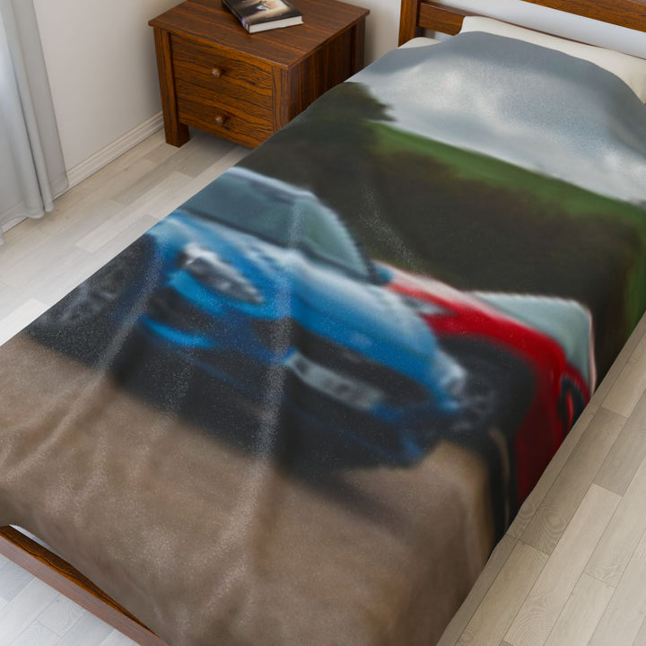 car Velveteen Plush Blanket