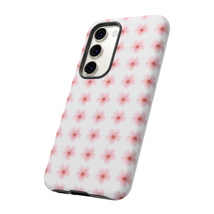 Cherry Blossom Tough Phone Case - Floral Design for Spring & Summer