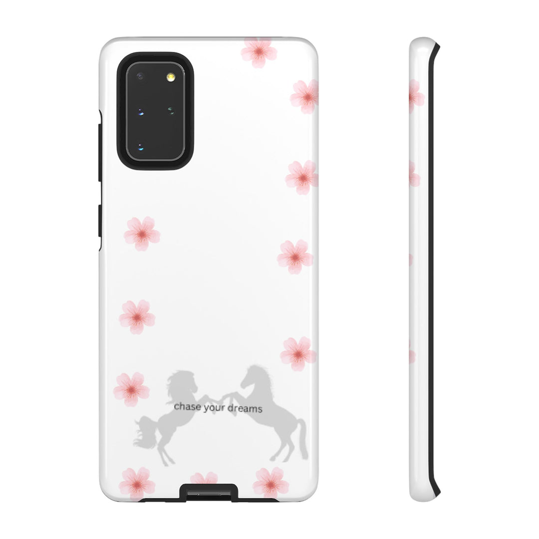 Chase Your Dreams Floral Phone Case