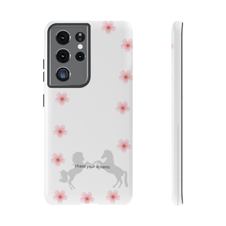 Chase Your Dreams Floral Phone Case