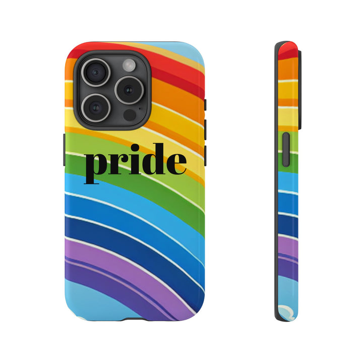 Pride Phone Case - Rainbow Gradient, LGBTQ+ Accessory, Colorful Phone Cover, Unique Gift for Pride Month, Phone Protection