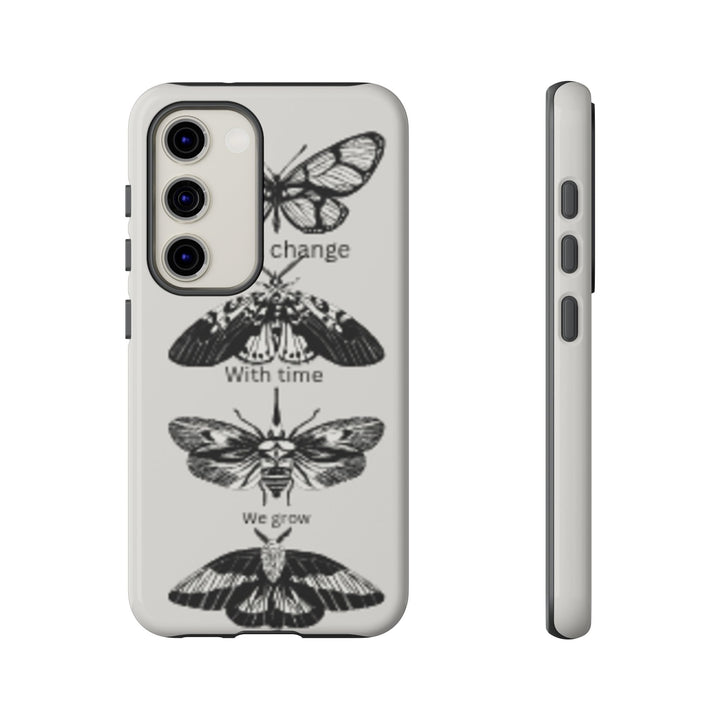 Inspirational Phone Case - We All Change With Time - Tough Cases for Nature Lovers