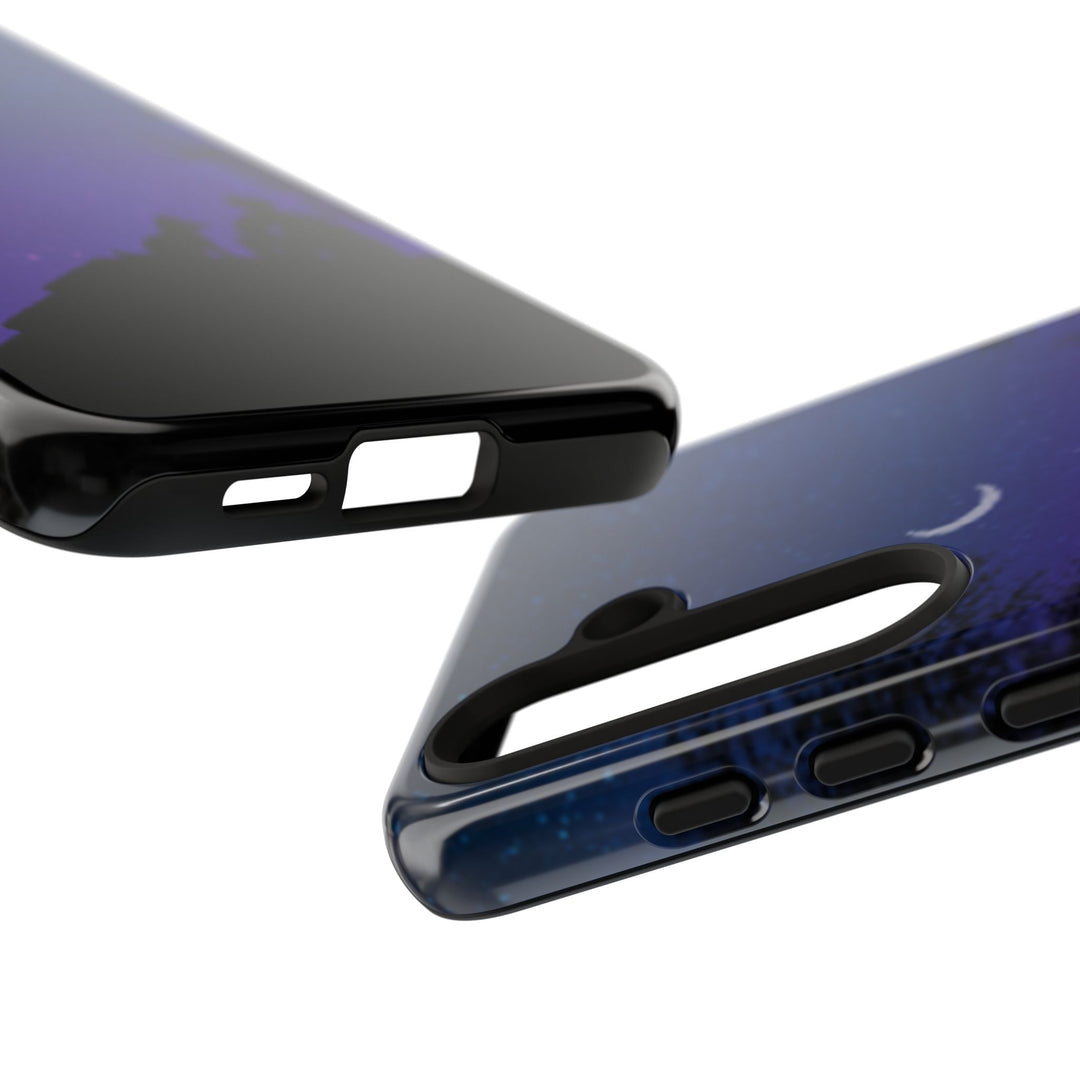 Starry Night Phone Case for Dog Lovers