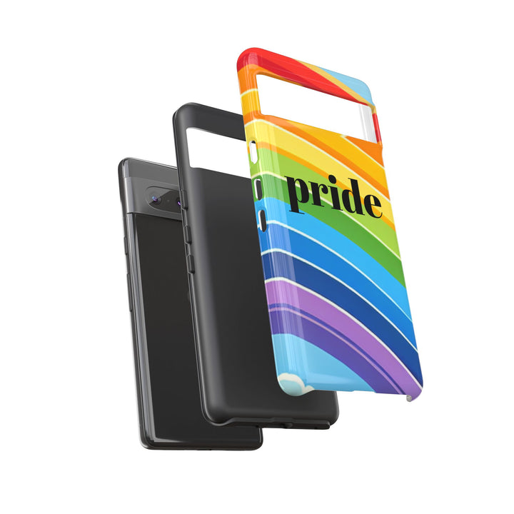 Pride Phone Case - Rainbow Gradient, LGBTQ+ Accessory, Colorful Phone Cover, Unique Gift for Pride Month, Phone Protection