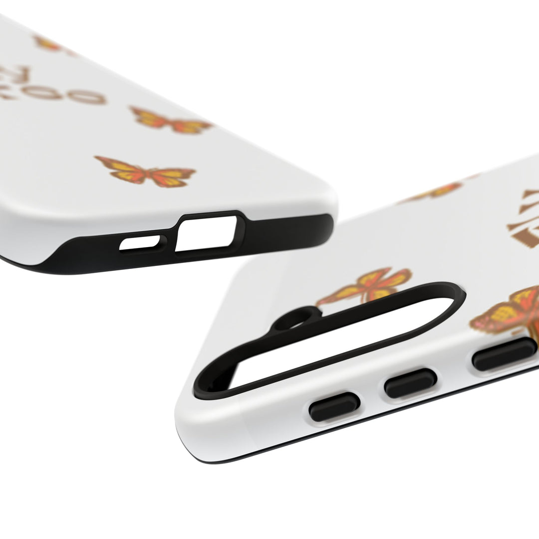 Stylish Phone Case | 'Fly Free' Butterfly Design | Unique Tough Cases