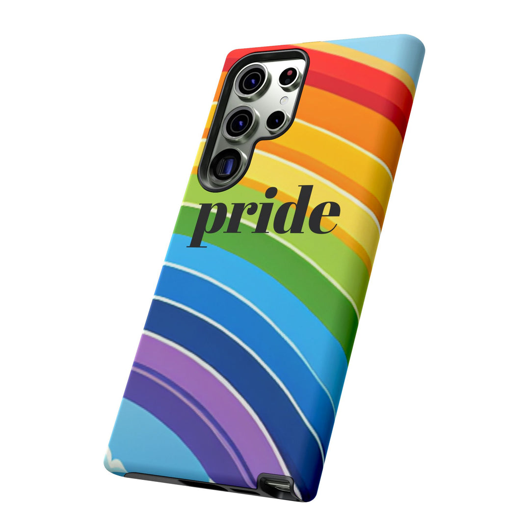 Pride Phone Case - Rainbow Gradient, LGBTQ+ Accessory, Colorful Phone Cover, Unique Gift for Pride Month, Phone Protection