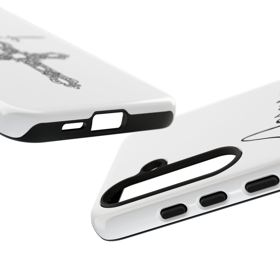 Stylish Tough Case with Jesus Design - Faith-Inspired Phone Cover, Christian Gift, Custom Phone Accessory, Unique Cell Phone Case