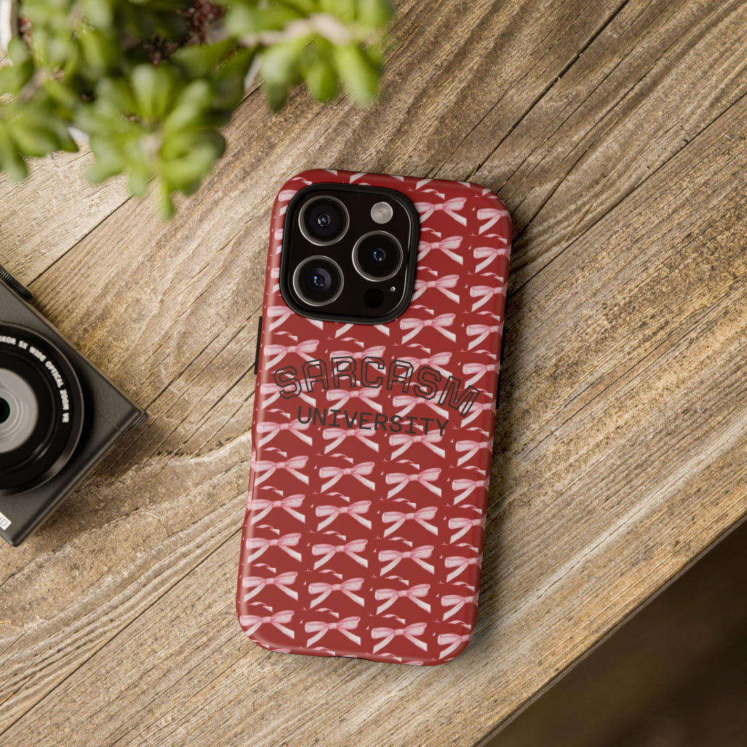 Sarcasm University Phone Case - Tough & Stylish Accessory for Sarcasm Lovers