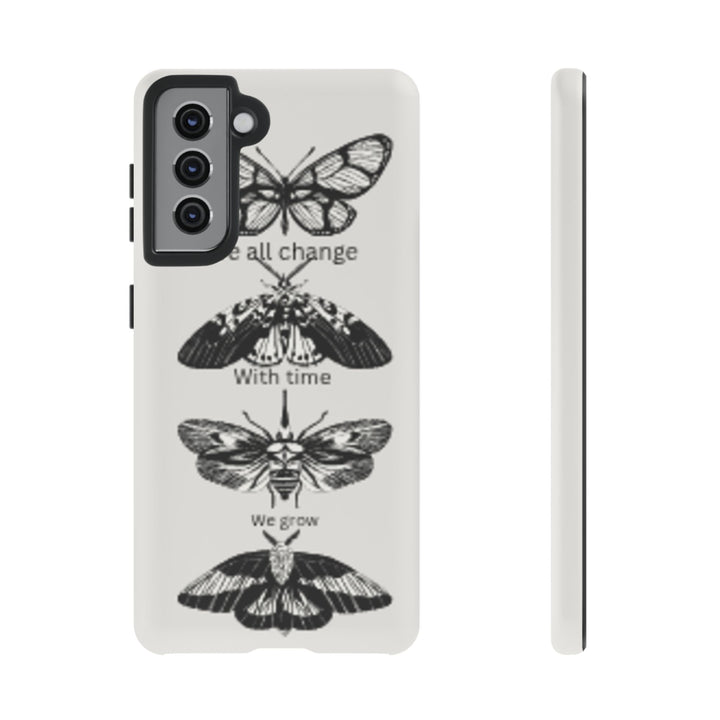 Inspirational Phone Case - We All Change With Time - Tough Cases for Nature Lovers