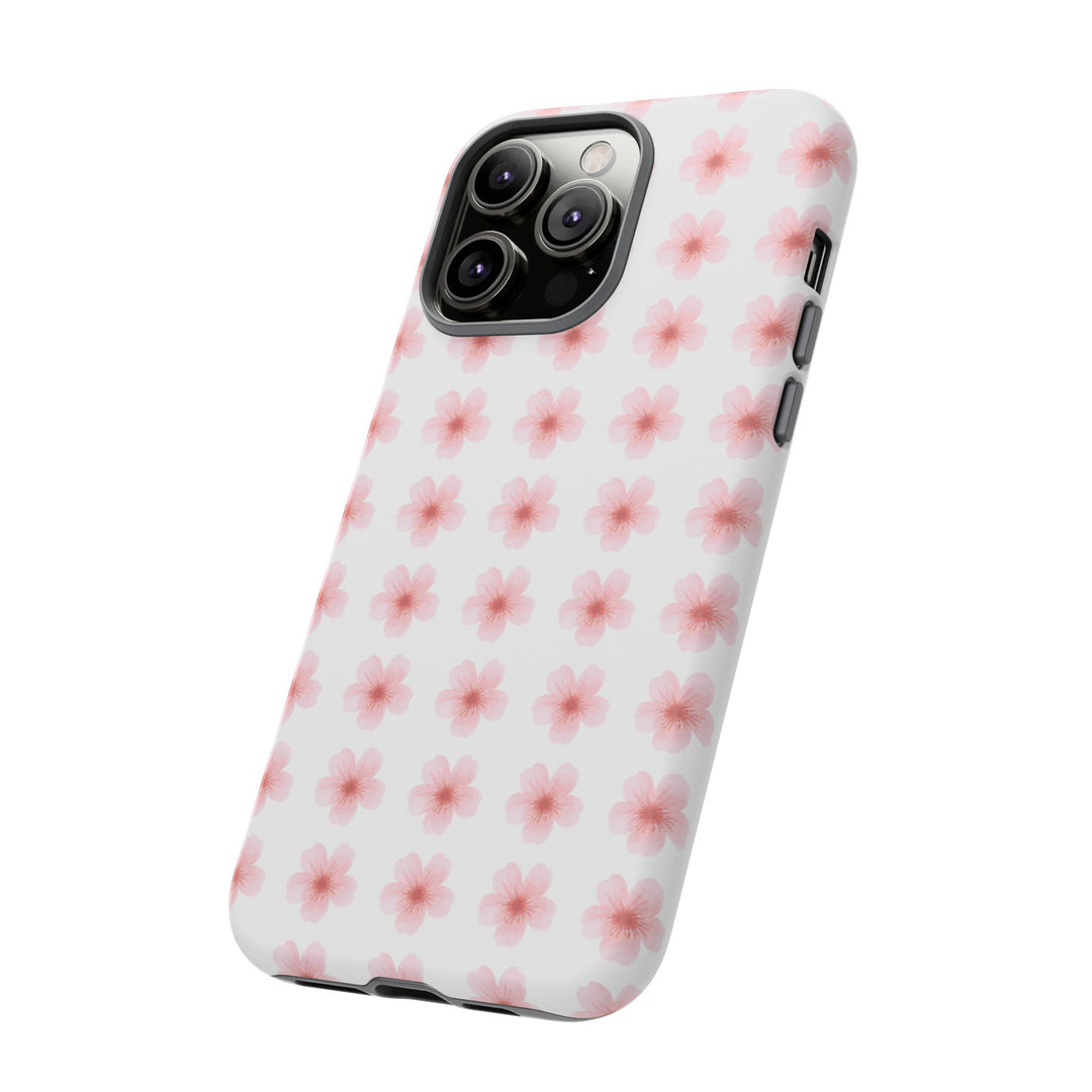 Cherry Blossom Tough Phone Case - Floral Design for Spring & Summer