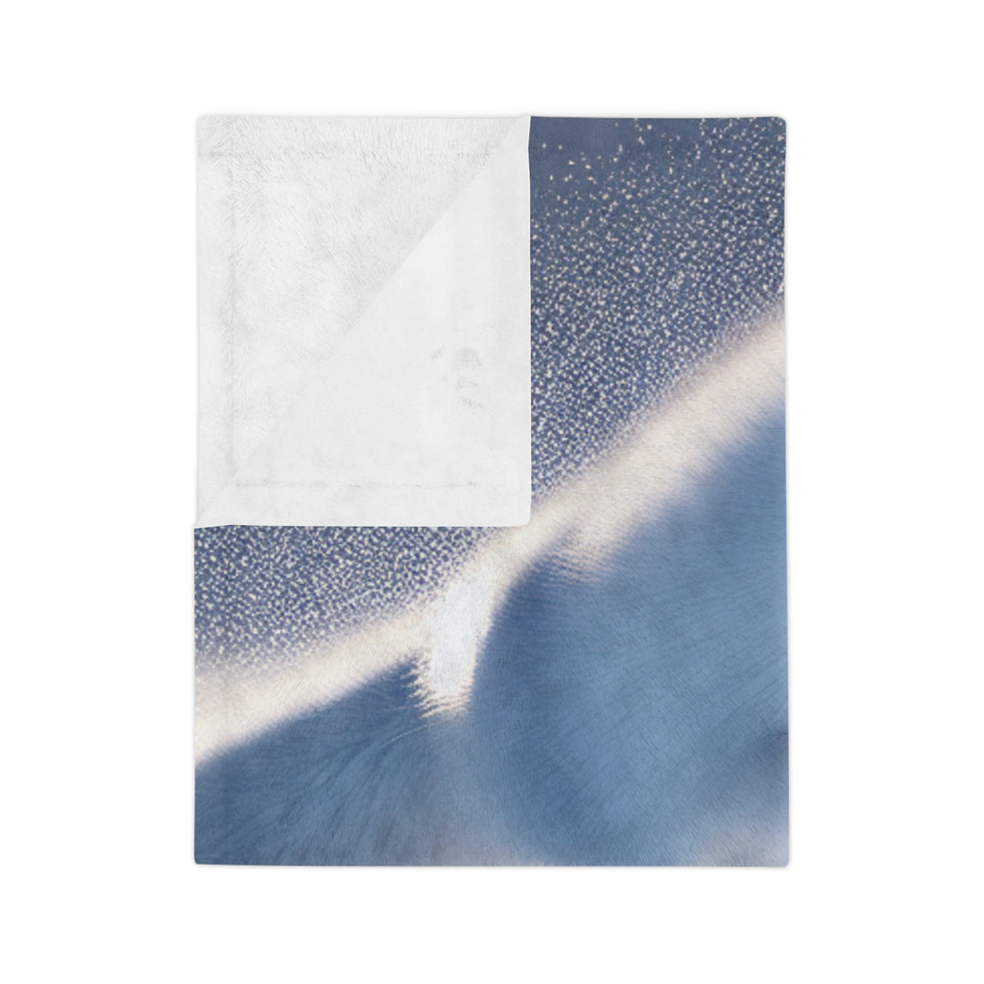 artic fox Velveteen Microfiber Blanket