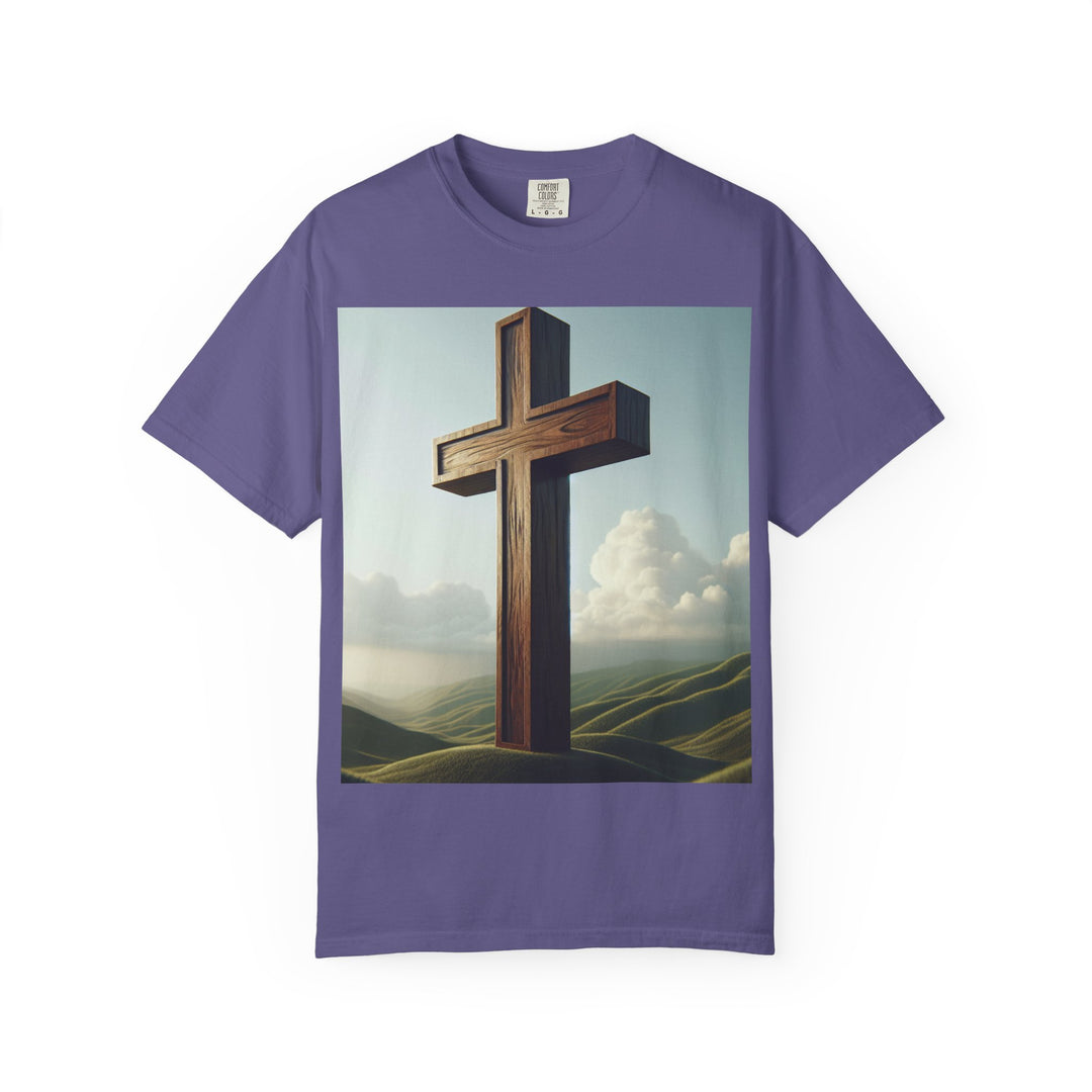 Inspirational Cross T-Shirt, Christian Clothing, Faith-Based Gift, Religious Apparel, Unisex Fashion, Spiritual Wear