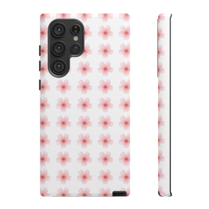 Cherry Blossom Tough Phone Case - Floral Design for Spring & Summer