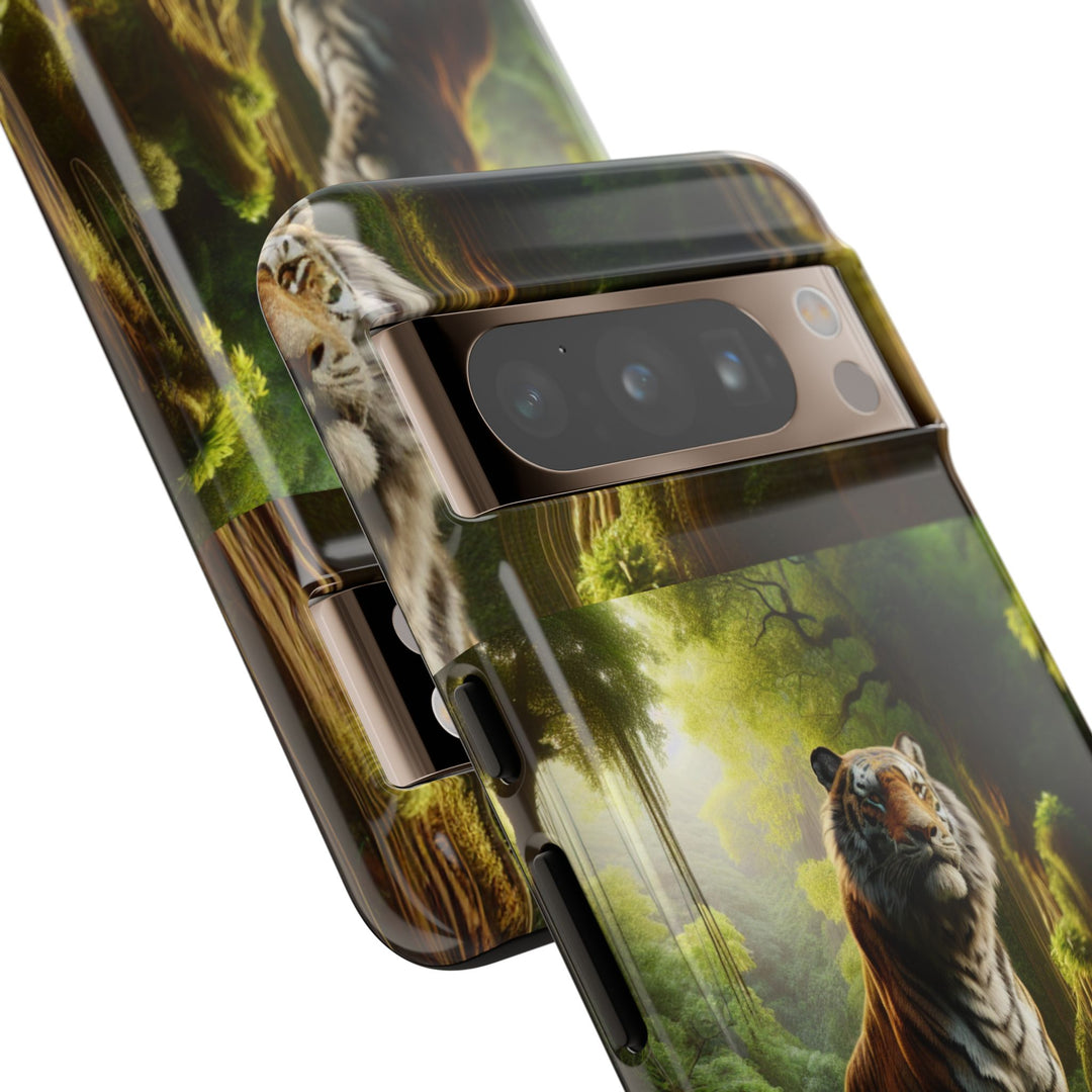 Wild Tiger Tough Phone Case - Nature Lover Accessory