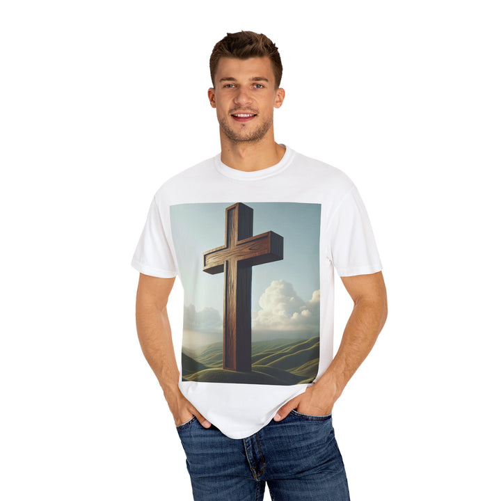 Inspirational Cross T-Shirt, Christian Clothing, Faith-Based Gift, Religious Apparel, Unisex Fashion, Spiritual Wear