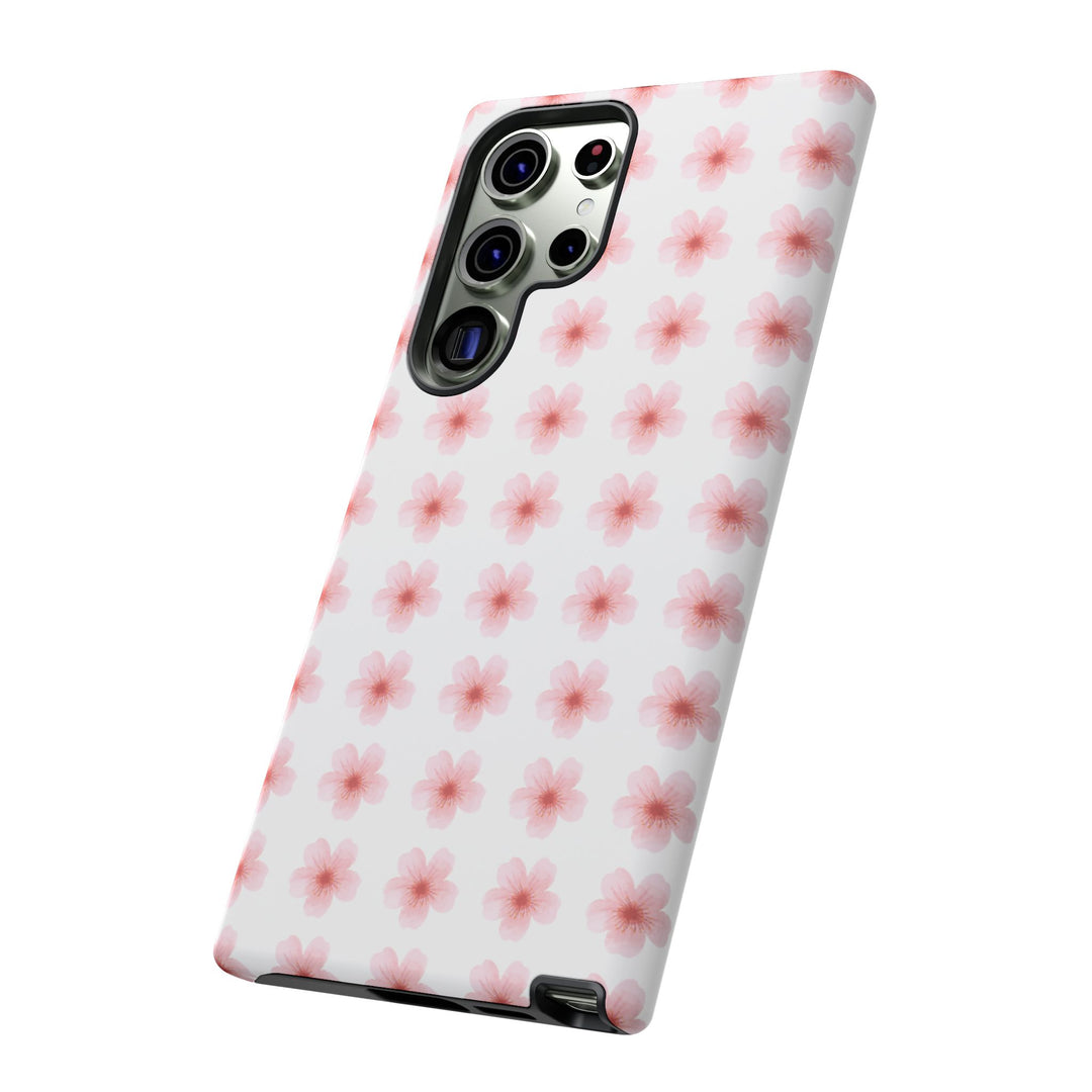 Cherry Blossom Tough Phone Case - Floral Design for Spring & Summer