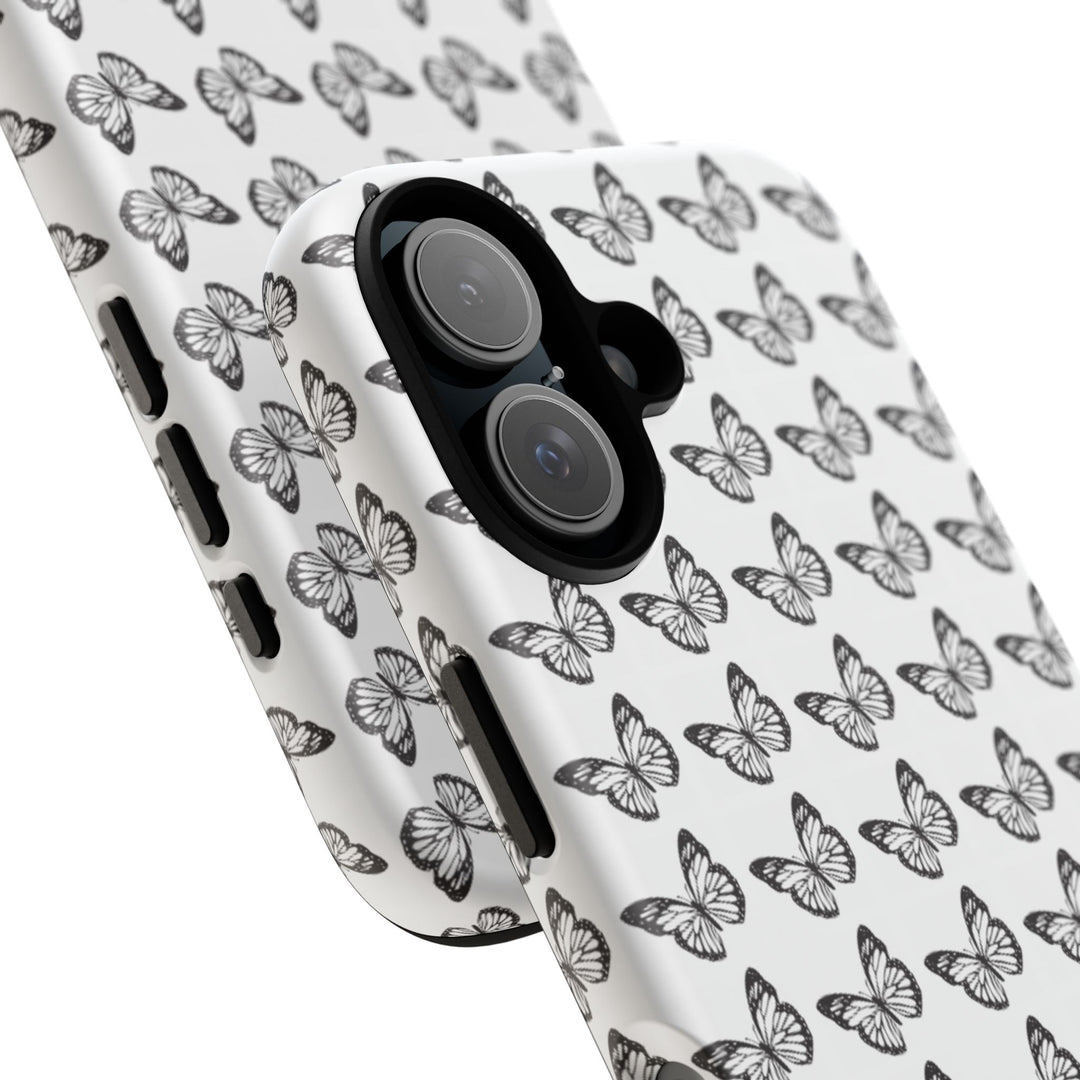 Butterfly Phone Case - Elegant Tough Case for Nature Lovers