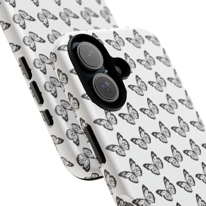 Butterfly Phone Case - Elegant Tough Case for Nature Lovers