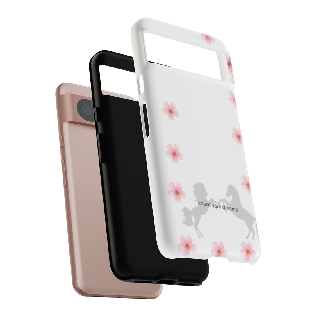 Chase Your Dreams Floral Phone Case
