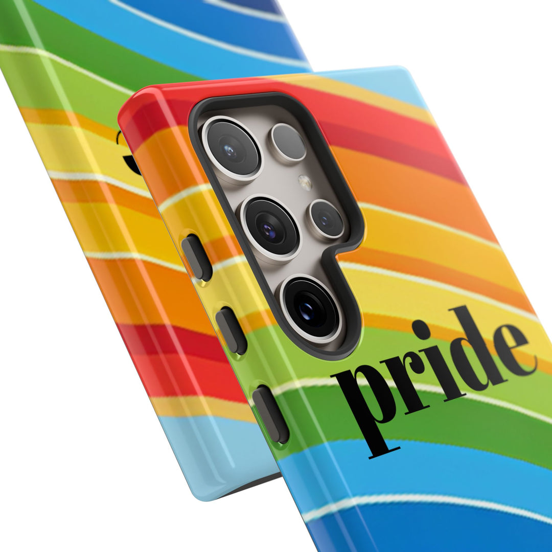 Pride Phone Case - Rainbow Gradient, LGBTQ+ Accessory, Colorful Phone Cover, Unique Gift for Pride Month, Phone Protection
