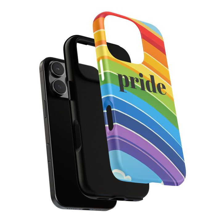 Pride Phone Case - Rainbow Gradient, LGBTQ+ Accessory, Colorful Phone Cover, Unique Gift for Pride Month, Phone Protection