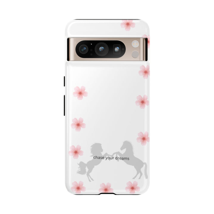 Chase Your Dreams Floral Phone Case