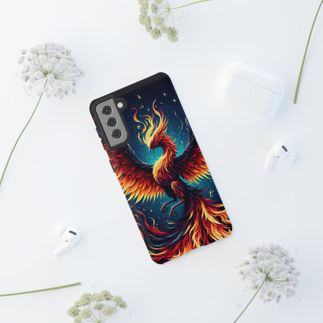 Phoenix Tough Cases - Bold Protective Phone Case with Colorful Firebird Design