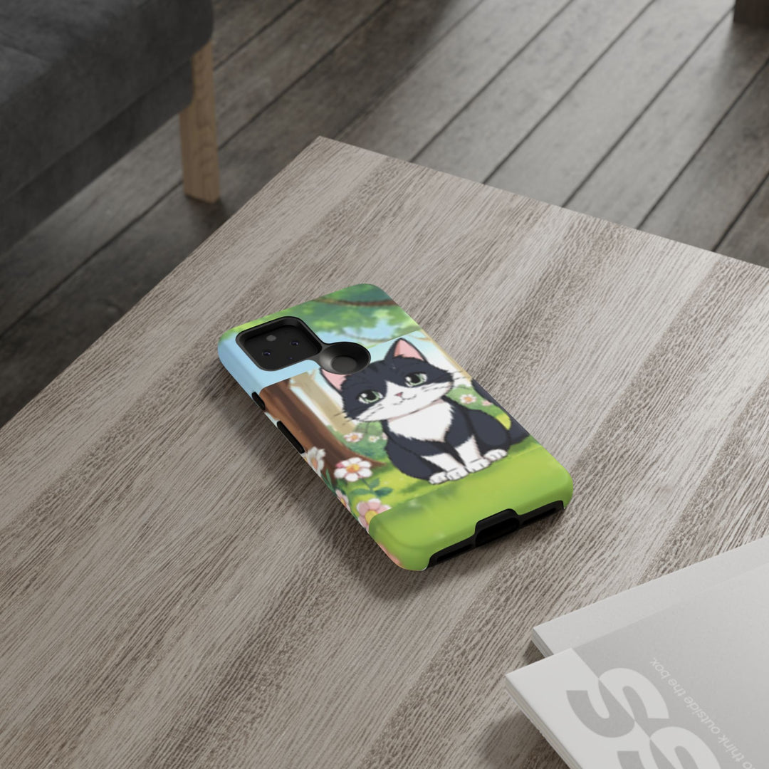 Cute Ai Cat Phone Case - Tough Cases for Animal Lovers