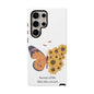 Butterfly & Sunflower Phone Case - "Secrets of Life" Design