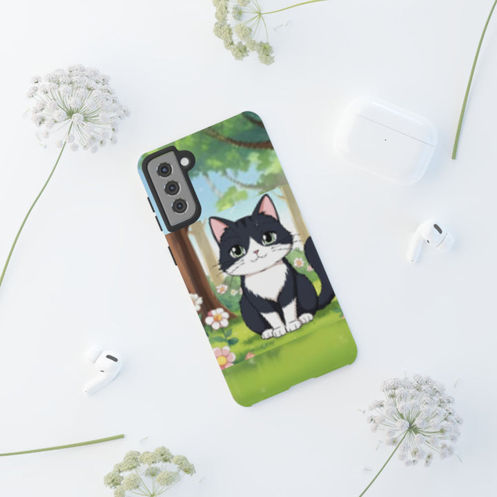Cute Ai Cat Phone Case - Tough Cases for Animal Lovers