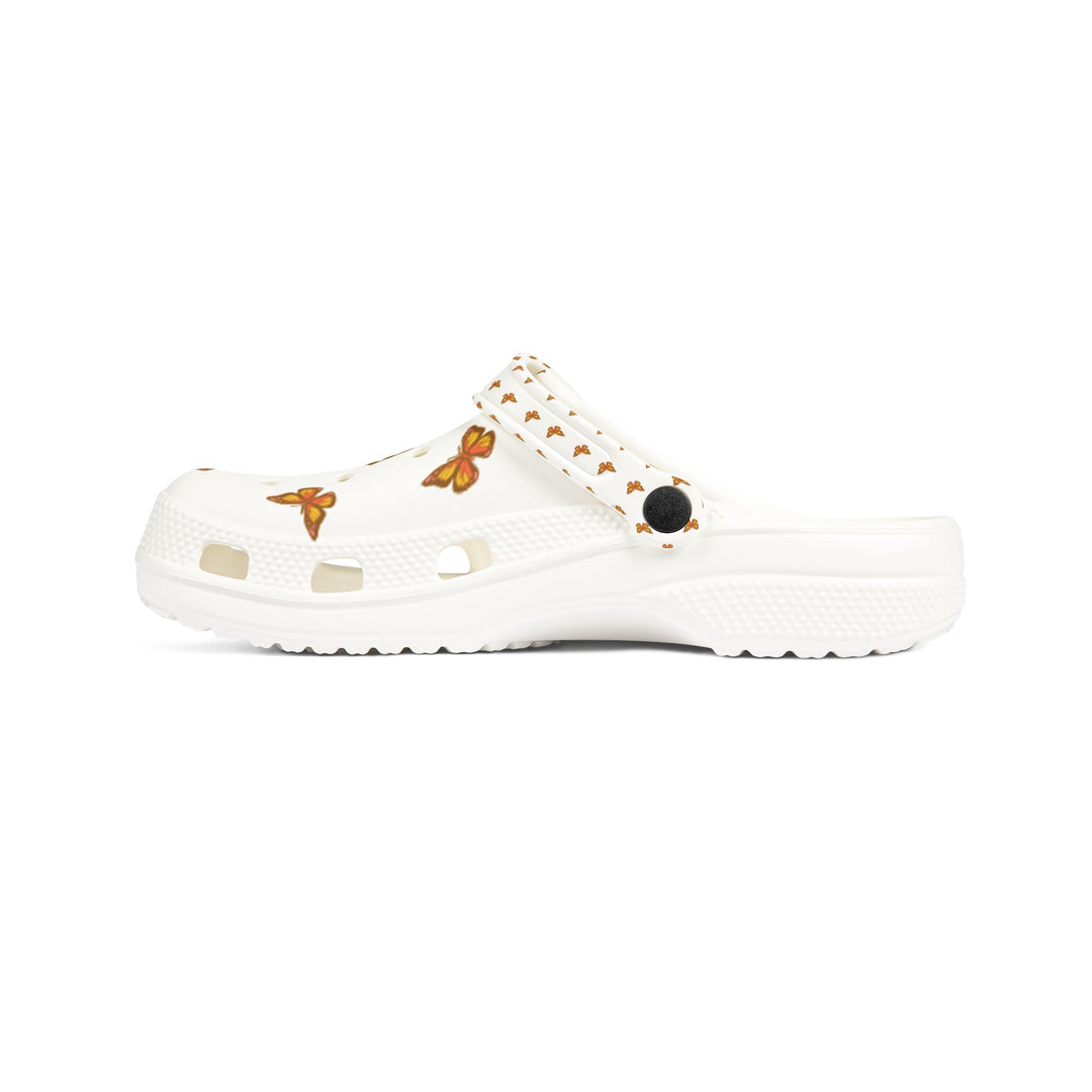 Fly Free EVA Foam Clogs - Butterflies Design for Comfortable Everyday Wear