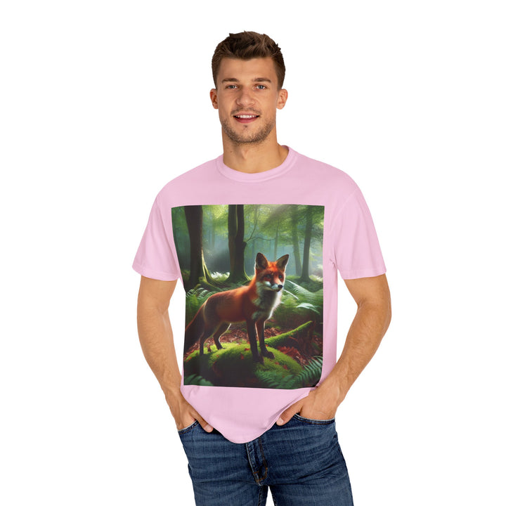 Forest Fox Unisex Garment-Dyed T-Shirt