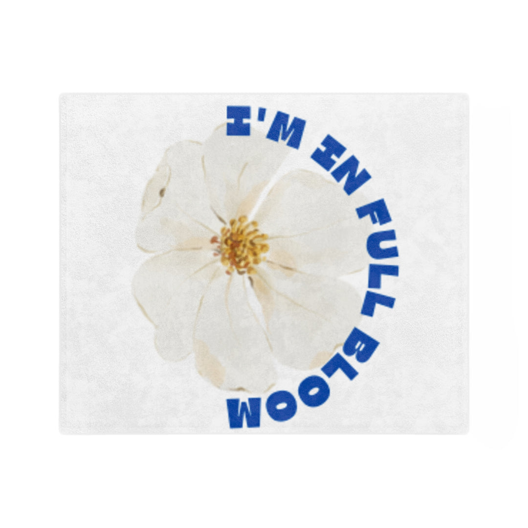 Floral Microfiber Blanket - I'm in Full Bloom
