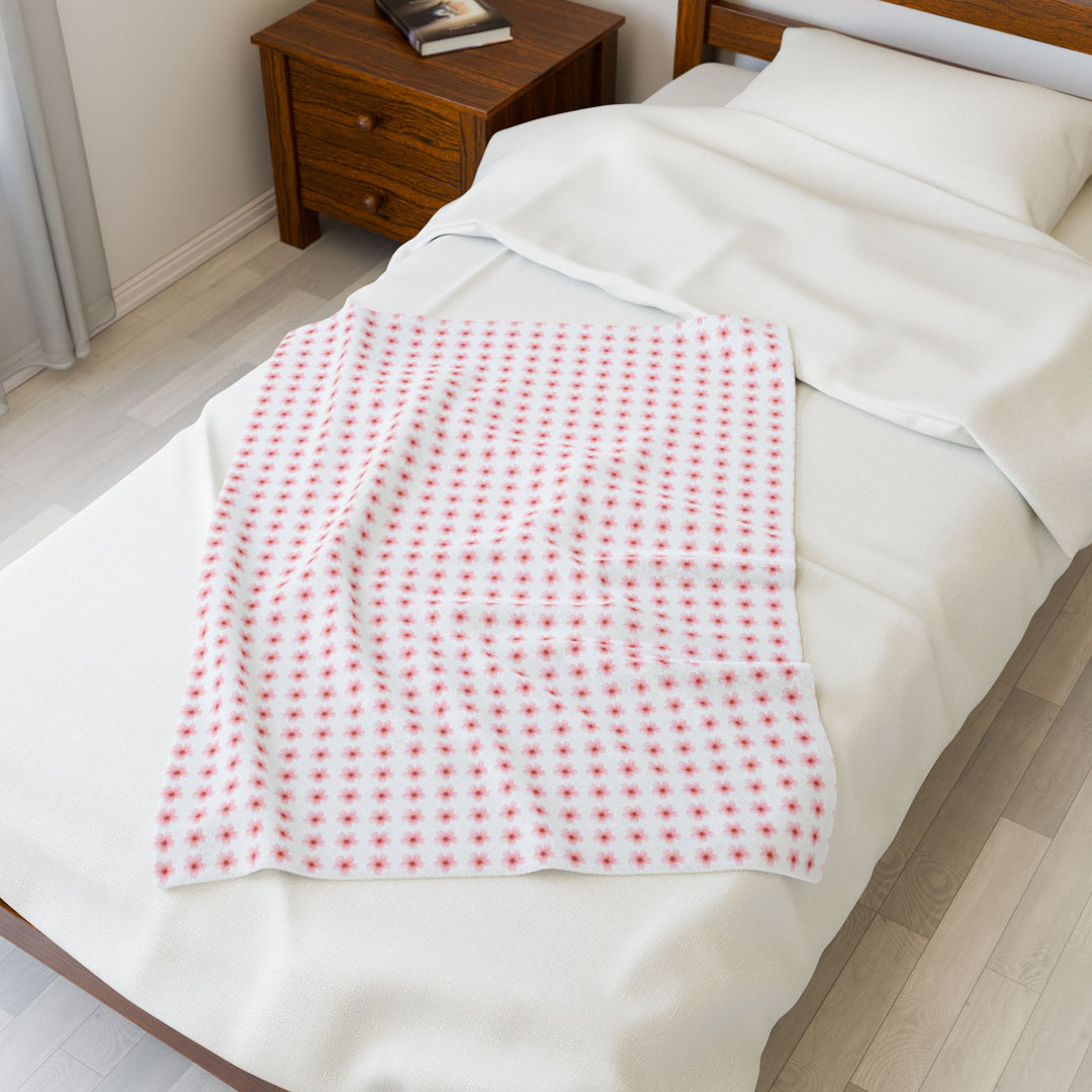 Cozy Velveteen Plush Blanket - Soft & Warm for All Seasons