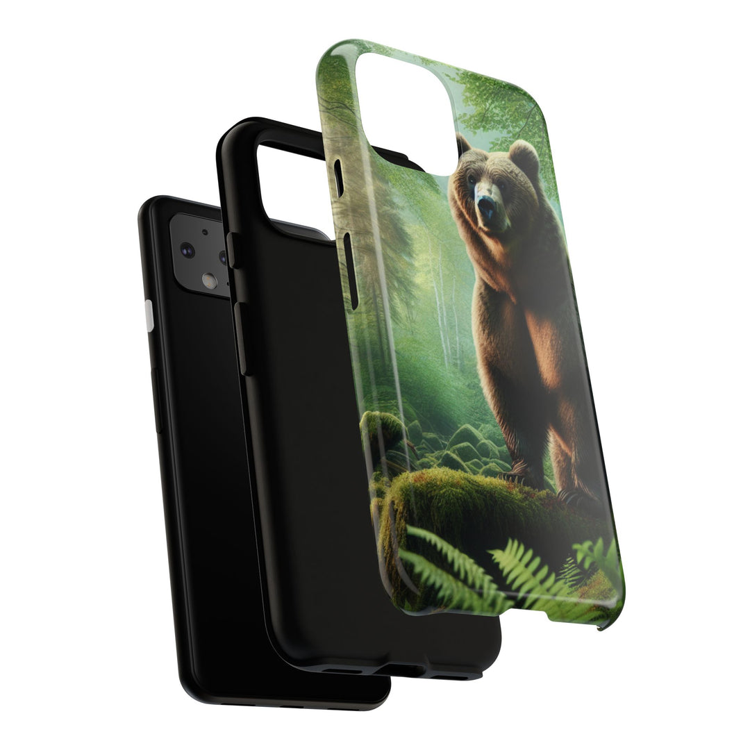 Wildlife Phone Case - Tough Bear Design for Nature Lovers