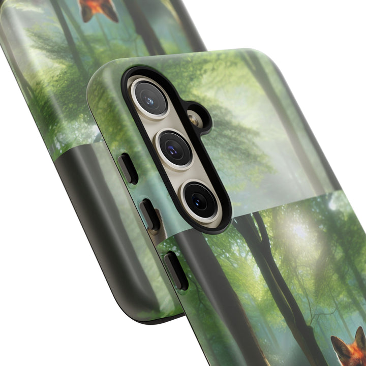 Nature-Inspired Tough Case with Fox Design