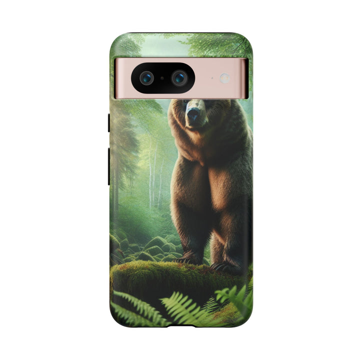 Wildlife Phone Case - Tough Bear Design for Nature Lovers