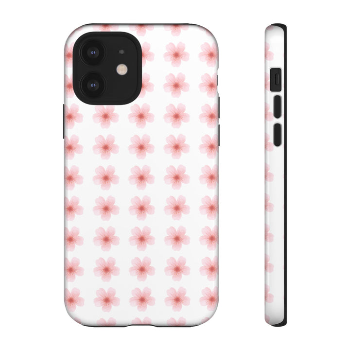 Cherry Blossom Tough Phone Case - Floral Design for Spring & Summer