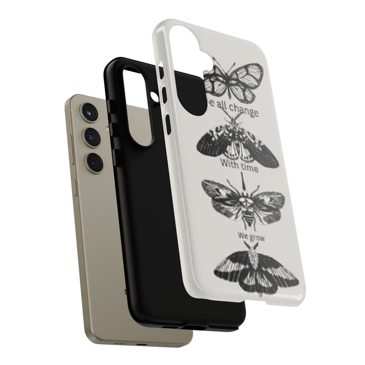 Inspirational Phone Case - We All Change With Time - Tough Cases for Nature Lovers