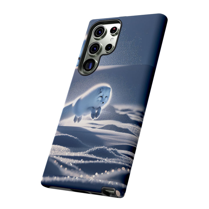 Cute Arctic Fox Phone Case – Tough Protective Cover for Animal Lovers
