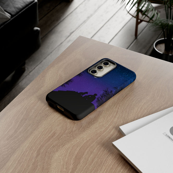 Starry Night Phone Case for Dog Lovers