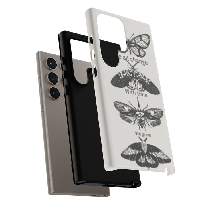 Inspirational Phone Case - We All Change With Time - Tough Cases for Nature Lovers