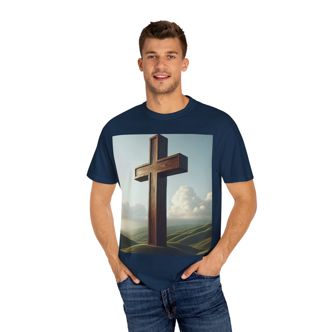 Inspirational Cross T-Shirt, Christian Clothing, Faith-Based Gift, Religious Apparel, Unisex Fashion, Spiritual Wear