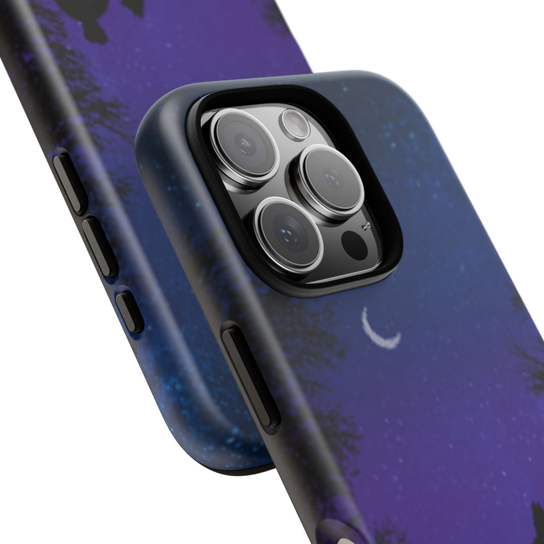 Starry Night Phone Case for Dog Lovers
