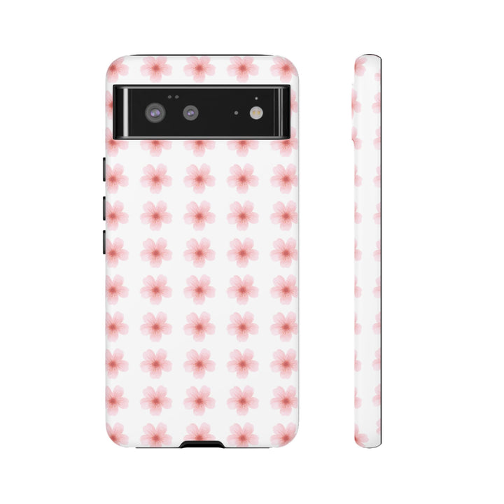 Cherry Blossom Tough Phone Case - Floral Design for Spring & Summer