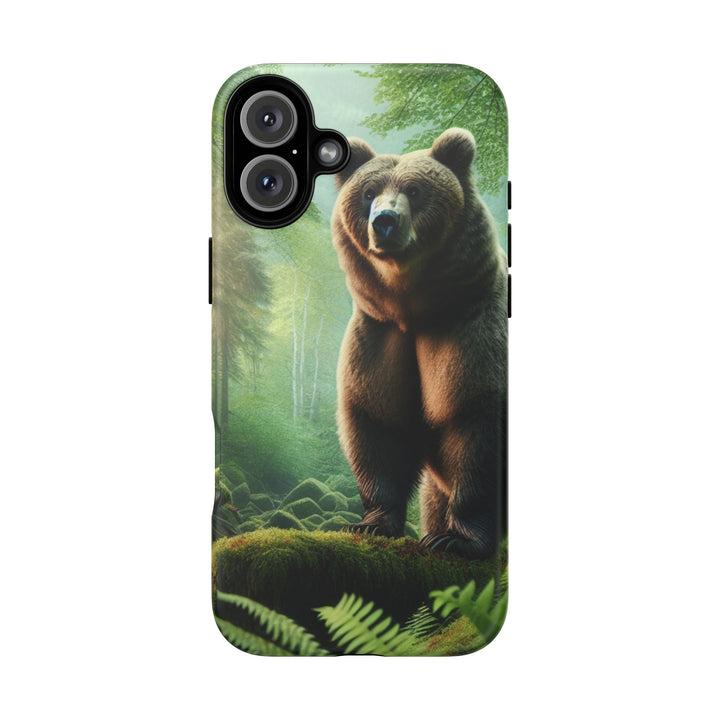 Wildlife Phone Case - Tough Bear Design for Nature Lovers