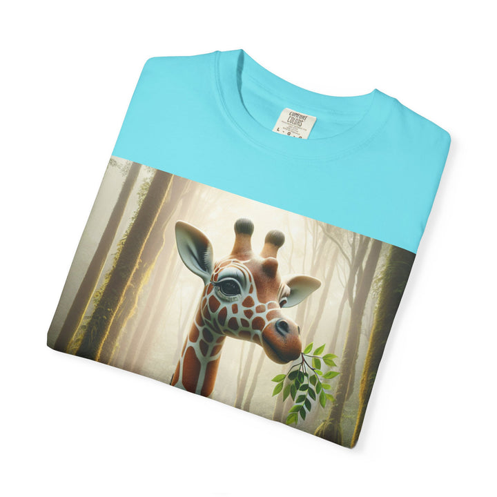 Playful Giraffe Unisex T-Shirt - Nature-Inspired Graphic Tee