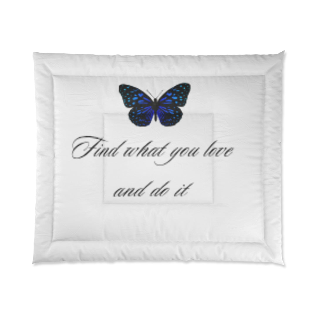 butterfly insperational Comforter