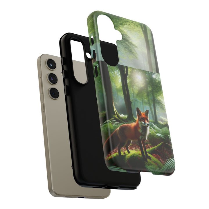 Nature-Inspired Tough Case with Fox Design